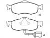 Plaquettes de frein Brake Pad Set:1 022 079