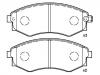 Bremsbelagsatz, Scheibenbremse Brake Pad Set:58101-28A00