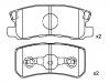 Bremsbelagsatz, Scheibenbremse Brake Pad Set:MN 102 628