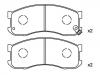 Plaquettes de frein Brake Pad Set:LA01-33-28Z