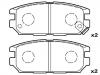 Pastillas de freno Brake Pad Set:MB857610